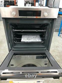 Bosch Serie 4 HBS573BS0B Built-in 60cm Electric Pyrolytic Single Oven in S/Steel