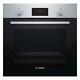 Bosch Single Electric Oven, Stainless Steel, Built-in, 60cm Serie 2 Hhf113br0b
