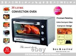 Brand New 35L Convection Rotisserie Grill BBQ Benchtop Portable Table Oven 1500W