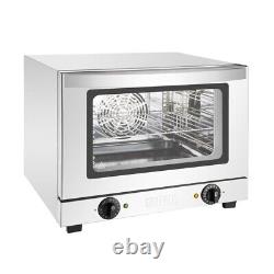 Buffalo Convection Oven Silver Stainless Steel & Glass 21L 2.1kW