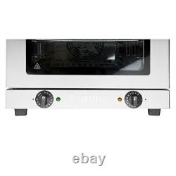 Buffalo Convection Oven Silver Stainless Steel & Glass 21L 2.1kW