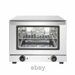 Buffalo Convection Oven in Silver Stainless Steel & Glass 21L