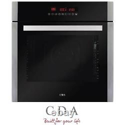 Built-in Pyrolytic Single Electric Oven, 11 Function LCD 76L CDA SK511SS