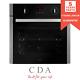 Cda Sc300ss 60cm Stainless Steel 12 Function 65l Built-in Single Electric Oven