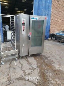CONVOTHERM OE202 ELECTRIC 40 GRID COMBI WITH TROLLEY 3 phase electric serviced