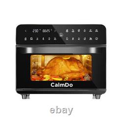 CalmDo 1800W 25L Smart Air Fryer Oven Toaster With LED Digital Touch Screen