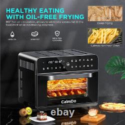 CalmDo Air Fryer 25L 1800W Toaster Steam Oven Combo 12-in-1 Airfryer Cooker UK01