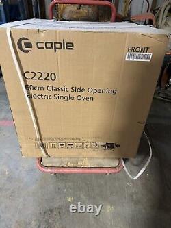 Caple C2220 Side Opening Single Electric Oven Stainless Steel