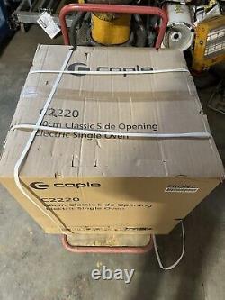Caple C2220 Side Opening Single Electric Oven Stainless Steel