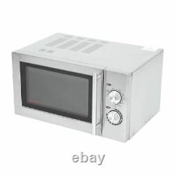 Caterlite Light Duty Microwave Oven with Grill 900W Stainless Steel
