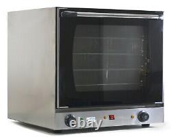 Chef-hub 4 Rack Dual Fan Electric Convection Oven With Water Vapour Function