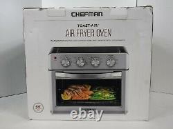 Chefman 25 L Analog Air Fryer Toaster Oven 6 Slice Convection with Auto Shut-Off
