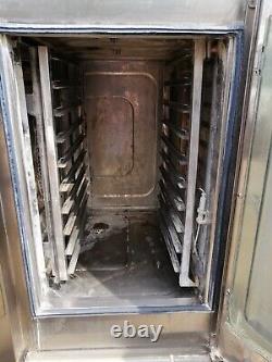 Combi Oven 10 Grid Natural Gas/Electric with stand ANGELO PO FM1011G2 # J45