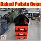 Commercial Baked Potato Oven Cooker Baker 3 + 1 Drawers Electric Or Gas
