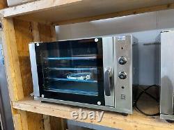 Commercial Qualita Electric Convection Oven, 4 Trays, Spray Steam Function