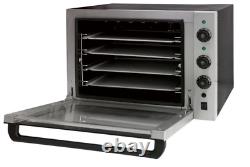 Convection Oven Electric Commercial Baking Stainless Steel 1 Fan 4 Tray