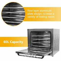 Convection Oven Electric Commercial Baking Stainless Steel Plus 4 Baking Trays
