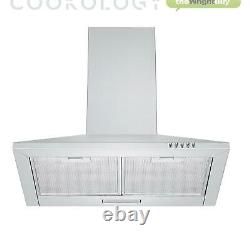 Cookology 60cm Built-in Electric Fan Oven, Cast-Iron Gas Hob & Cooker Hood Pack