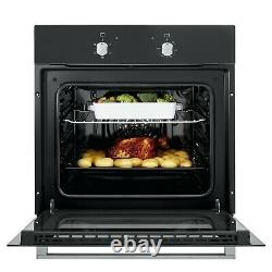 Cookology 60cm Oven Pack Fan Oven with Grill and Ceramic Hob Pack in Black