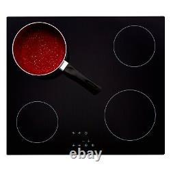 Cookology 60cm Oven Pack Fan Oven with Grill and Ceramic Hob Pack in Stainless
