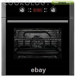 Cookology 60cm Self-Cleaning Pyrolytic Oven & Touch Control Induction Hob Pack
