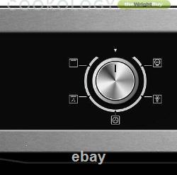 Cookology 60cm Stainless Steel Built-in Electric Fan Oven & Glass Gas Hob Pack