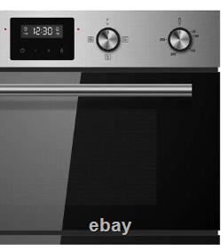Cookology Built-in Electric Double Oven & timer CDO900SS 60cm Stainless Steel
