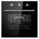 Cookology Cof600bk 60cm Built-in Single Electric Fan Forced Oven And Timer New