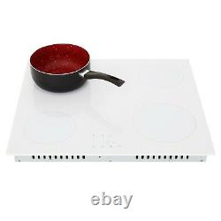 Cookology COF605WH Built-in Electric Oven & TCH602WH 4-Zone Touch Control Hob