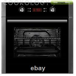 Cookology COP609SS 60cm Built-in Self-Cleaning Pyrolytic Oven in Stainless Steel