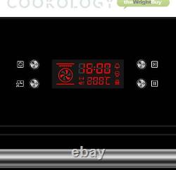 Cookology COP609SS 60cm Built-in Self-Cleaning Pyrolytic Oven in Stainless Steel
