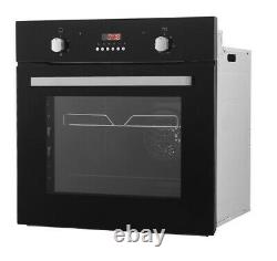 Cookology FOD60BK 60cm Integrated Electric Fan Oven with Grill