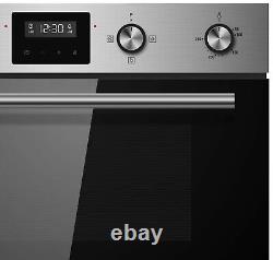 Cookology Stainless Steel Built-under Double Oven & 60cm Built-in Gas Hob Pack