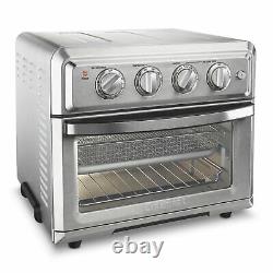 Cuisinart Air Fryer Toaster Oven With Light Stainless