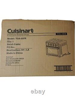 Cuisinart TOA-60 1800W Stainless Steel Air Fryer Toaster Oven Mfr. Refurbished