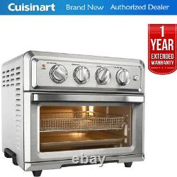 Cuisinart TOA-60 Air Fryer Toaster Oven with 1 Year Extended Warranty