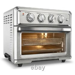 Cuisinart TOA-60 Convection Toaster Oven Air Fryer Silver + 1 Year Warranty
