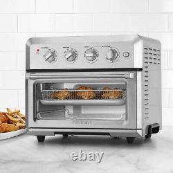 Cuisinart TOA-60 Convection Toaster Oven Air Fryer with Light, Silver