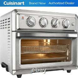 Cuisinart TOA-60 Convection Toaster Oven Air Fryer with Light, Stainless Steel