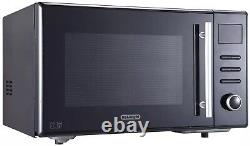 De'Longhi 900W Enamel Cavity Combination Microwave Grill Oven 25L Capacity Black