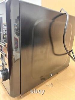 Delonghi 900W Enamel Cavity Solo Food Reheat Defrost Microwave Oven AM9 Black
