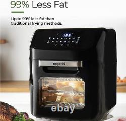 Emperial 12L Air Fryer Oven Digital Convection Rotiserrie & Dehydrator 1800W