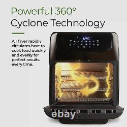Emperial 12L Digital Air Fryer Convection Oven Rotiserrie & Dehydrator 1800W