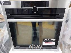 Ex-Display AEG BPE948730M Single Oven Built in Pyrolytic Stainless Steel #8152