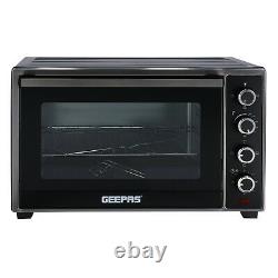 Geepas 60L Electric Oven with Rotisserie & Convection 2000W & 60 Minutes Timer