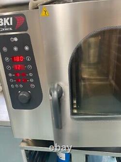 Giorik 6 grid combi oven with stand 3 phase electric oven