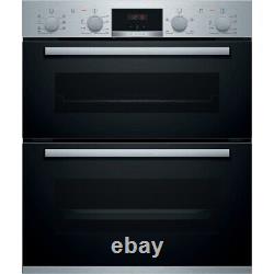 Graded Bosch Series 4 NBS533BS0B Built-Under Electric Double Oven
