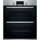 Graded Bosch Series 4 Nbs533bs0b Built-under Electric Double Oven