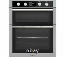 HOTPOINT Class 4 DU4841JCIX Electric Double Oven Stainless Steel wh