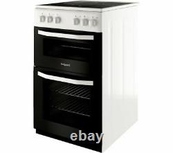 HOTPOINT HD5V92KCW 50 cm Electric Ceramic Cooker White Currys